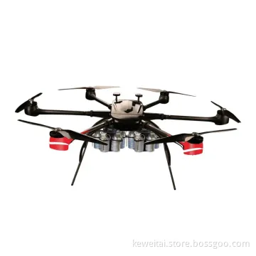Super Long Flight Time Uav Traffic Control Solution Hexacopter 75 Minutes